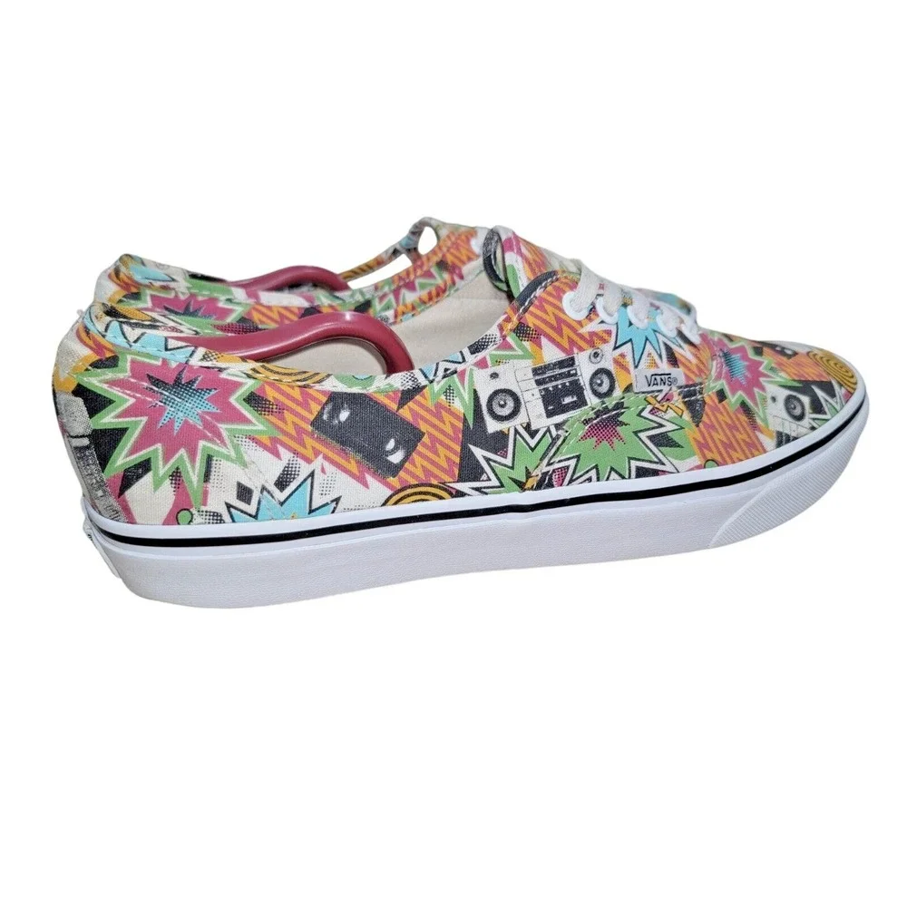 Vans Authentic 80's Boombox Mixtape Retro Cassette City Skate Shoes Sz 11.5